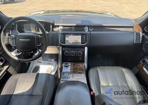 2015 Land Rover Range Rover Hse из США, поврежденный, VIN SALGS2VF6FA217260